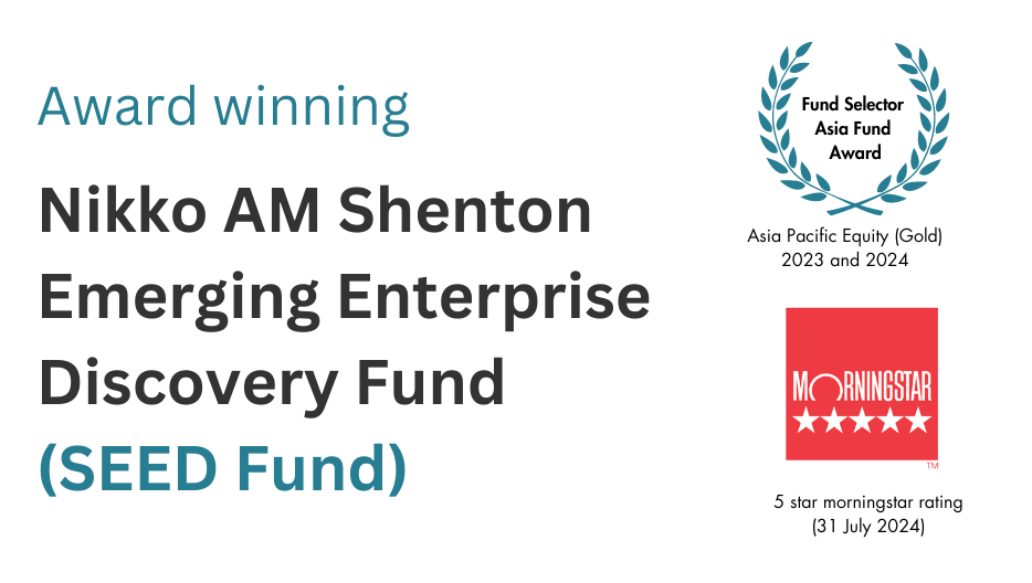 Representative image of Nikko AM Shenton Emerging Enterprise Discovery Fund